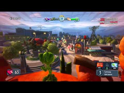 Plants vs Zombies: Garden Warfare - Gameplay Pianta [PS4]